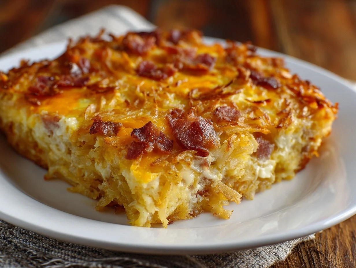 Breakfast Casserole with Hashbrowns Recipe