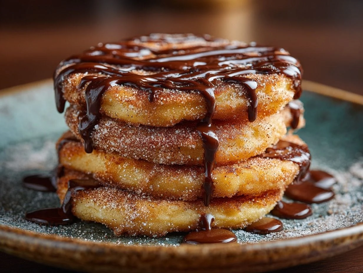 Irresistible Spanish Churro Pancakes