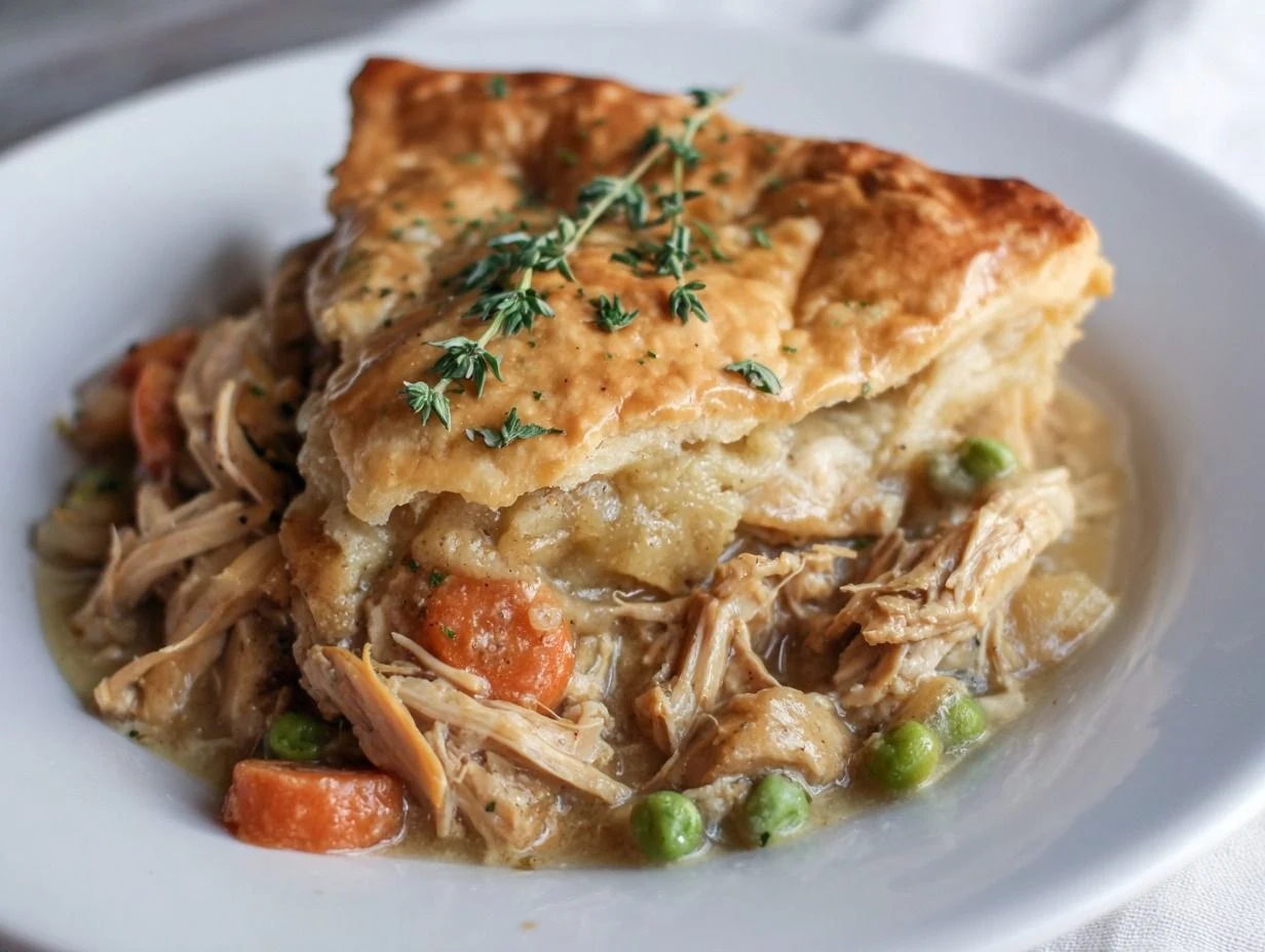 Slow Cooker Chicken Pot Pie