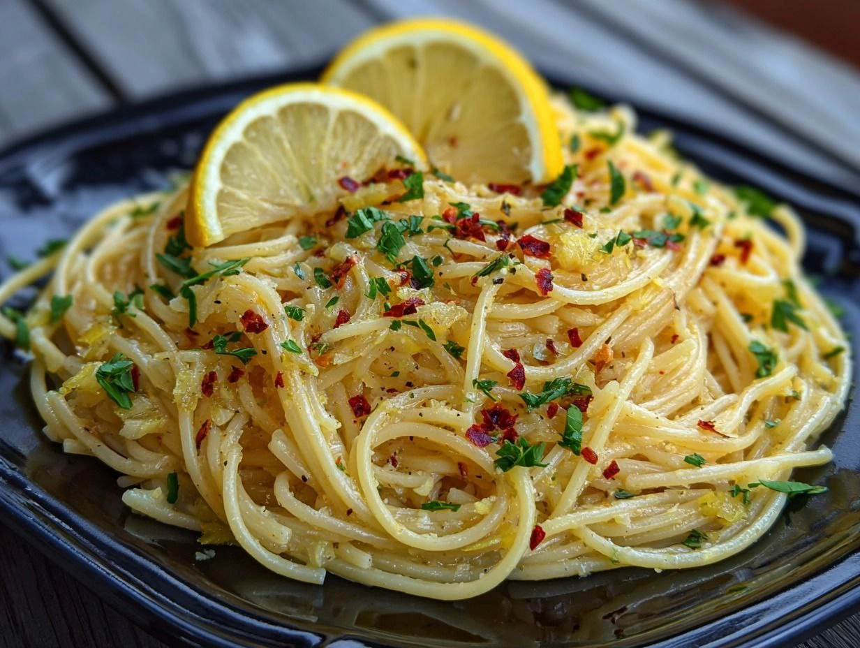 Italian Lemon Garlic Pasta 1 Italian Penicillin Soup Recipe comforting homemade chicken soup