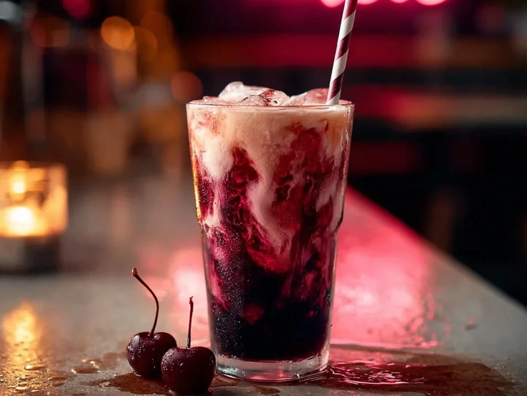 Easy Midnight Malibu Dirty Soda 2 Easy Midnight Malibu Dirty Soda tropical drink recipe