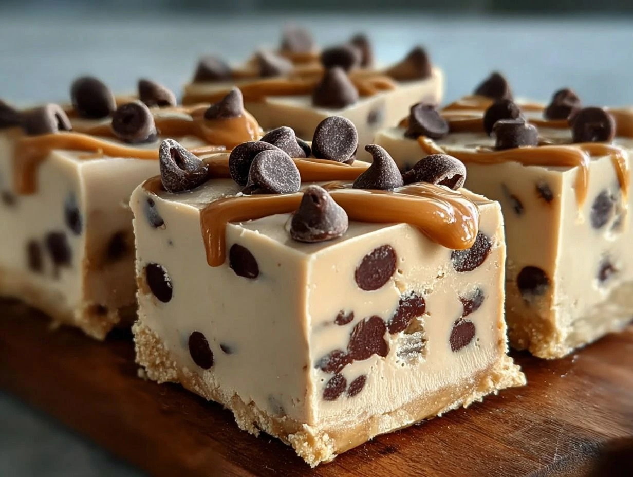 Best Peanut Butter Frozen Yogurt Bars Easy Frozen Dessert
