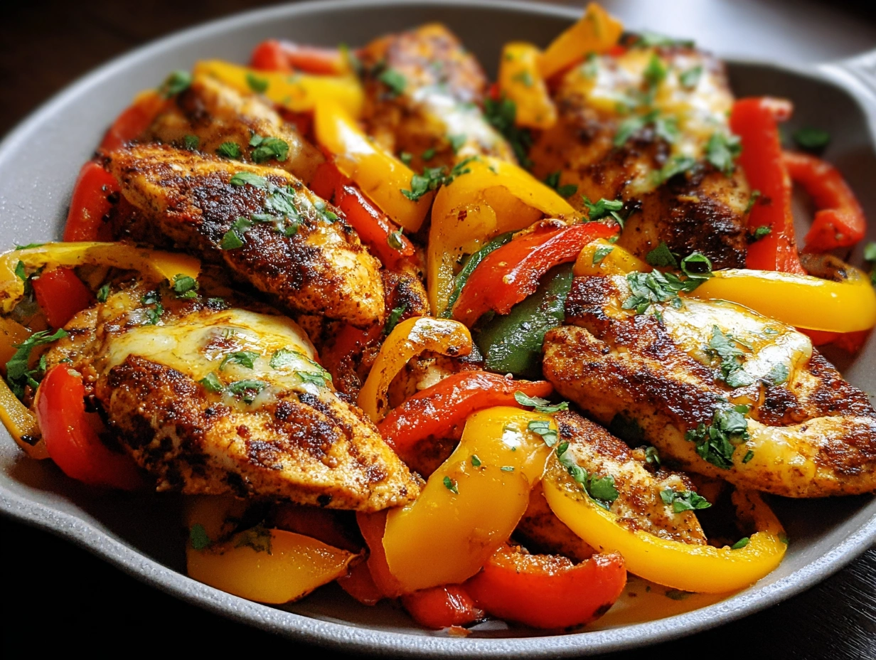 Cajun Chicken with Bell Peppers