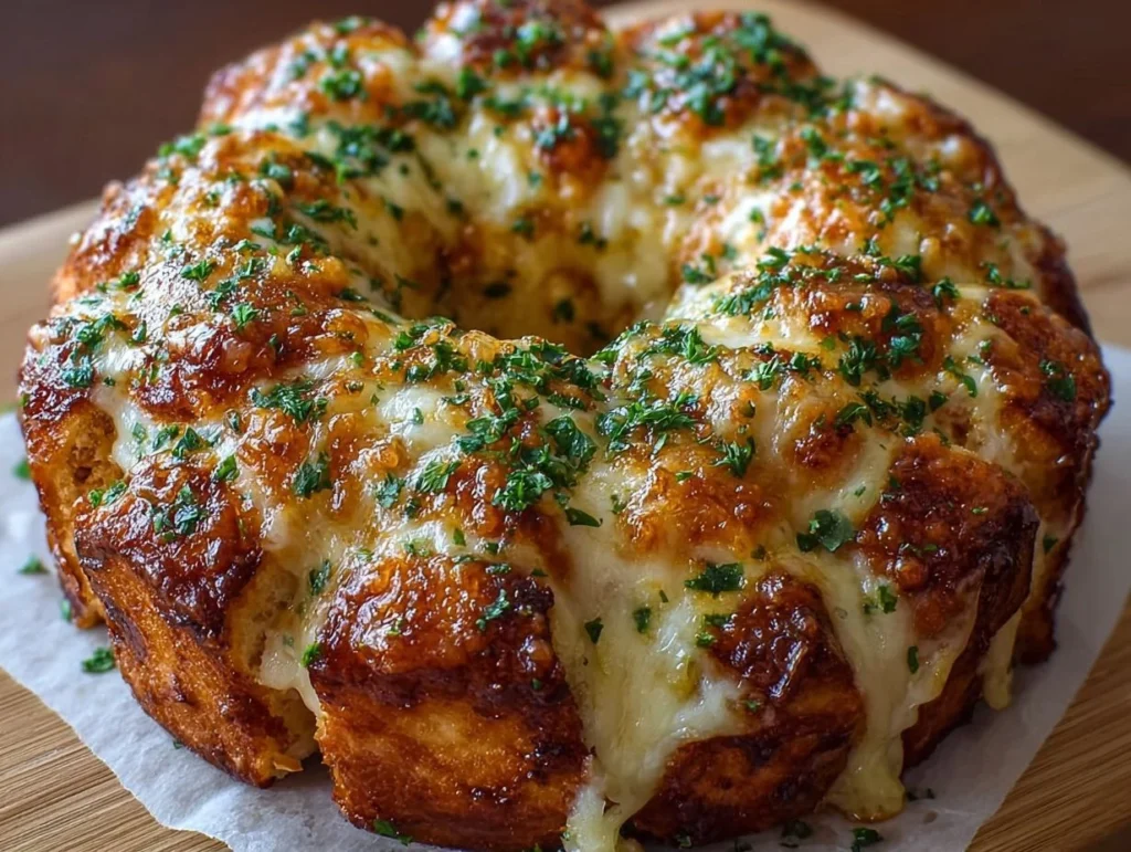 Chicken Alfredo Monkey Bread