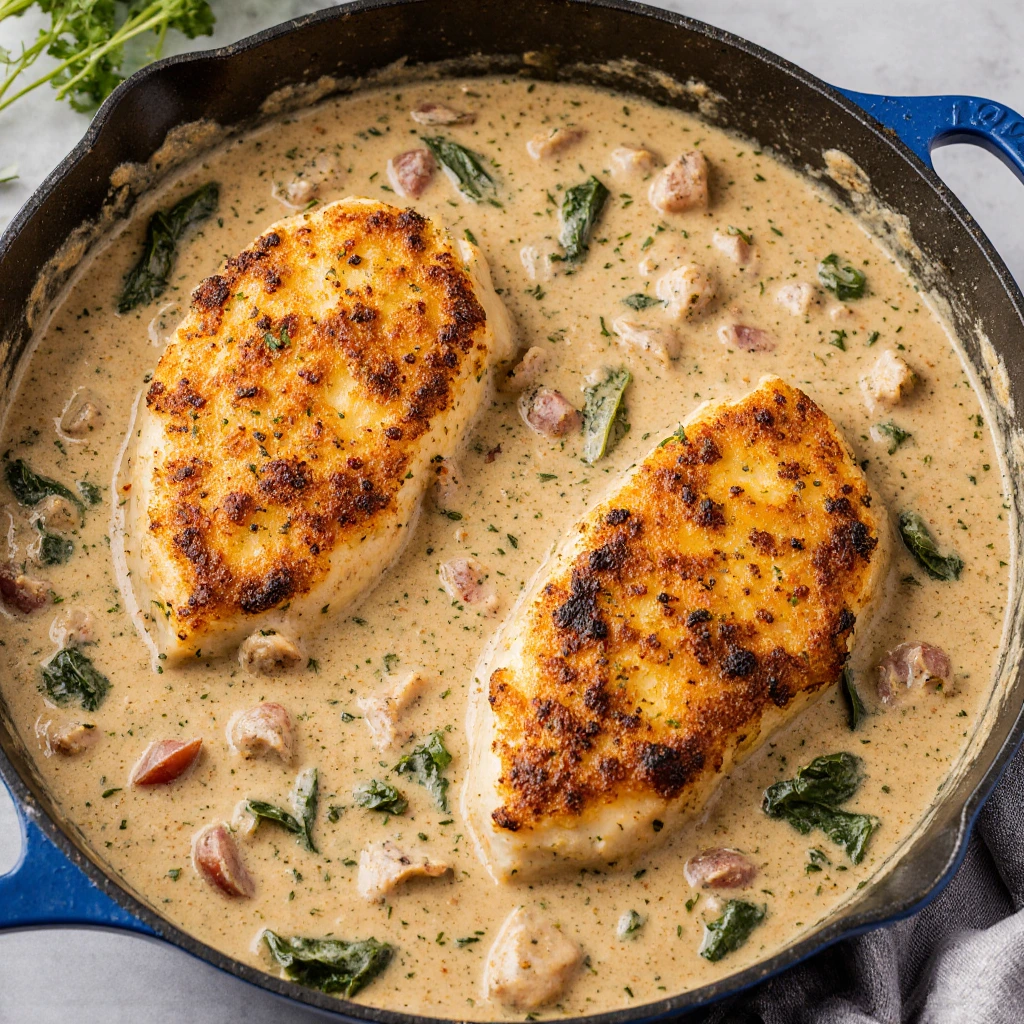 Creamy Tuscan Chicken 1 Creamy Tuscan Chicken