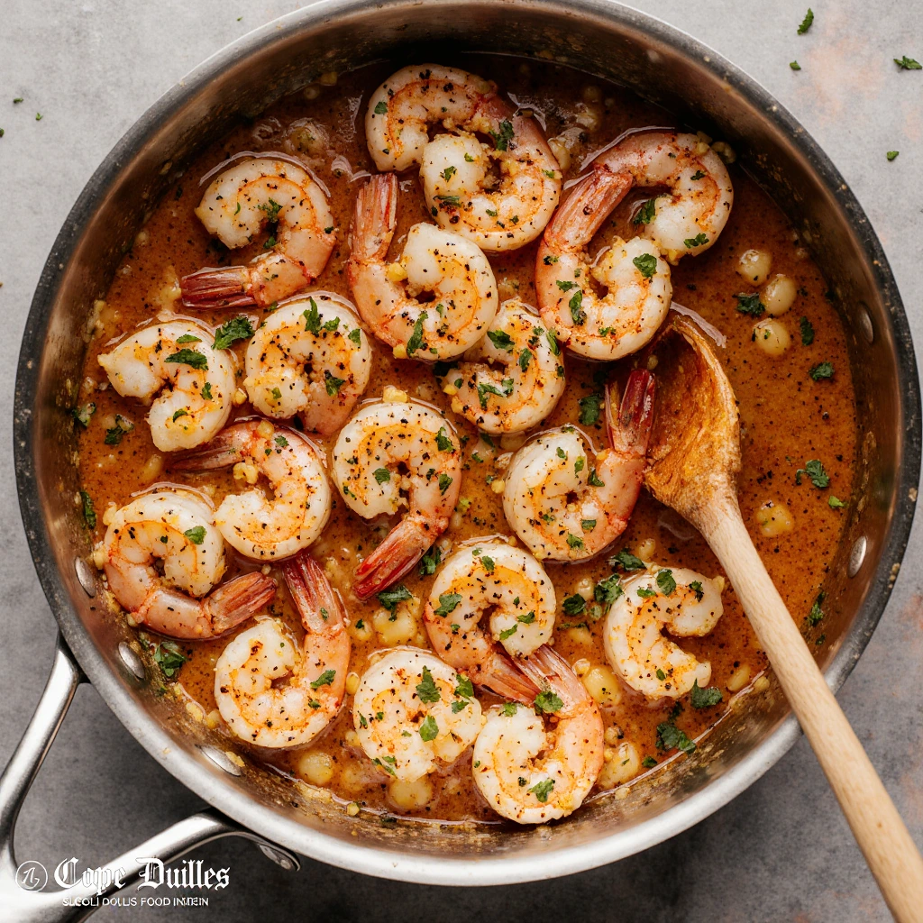Garlic Butter Shrimp Scampit