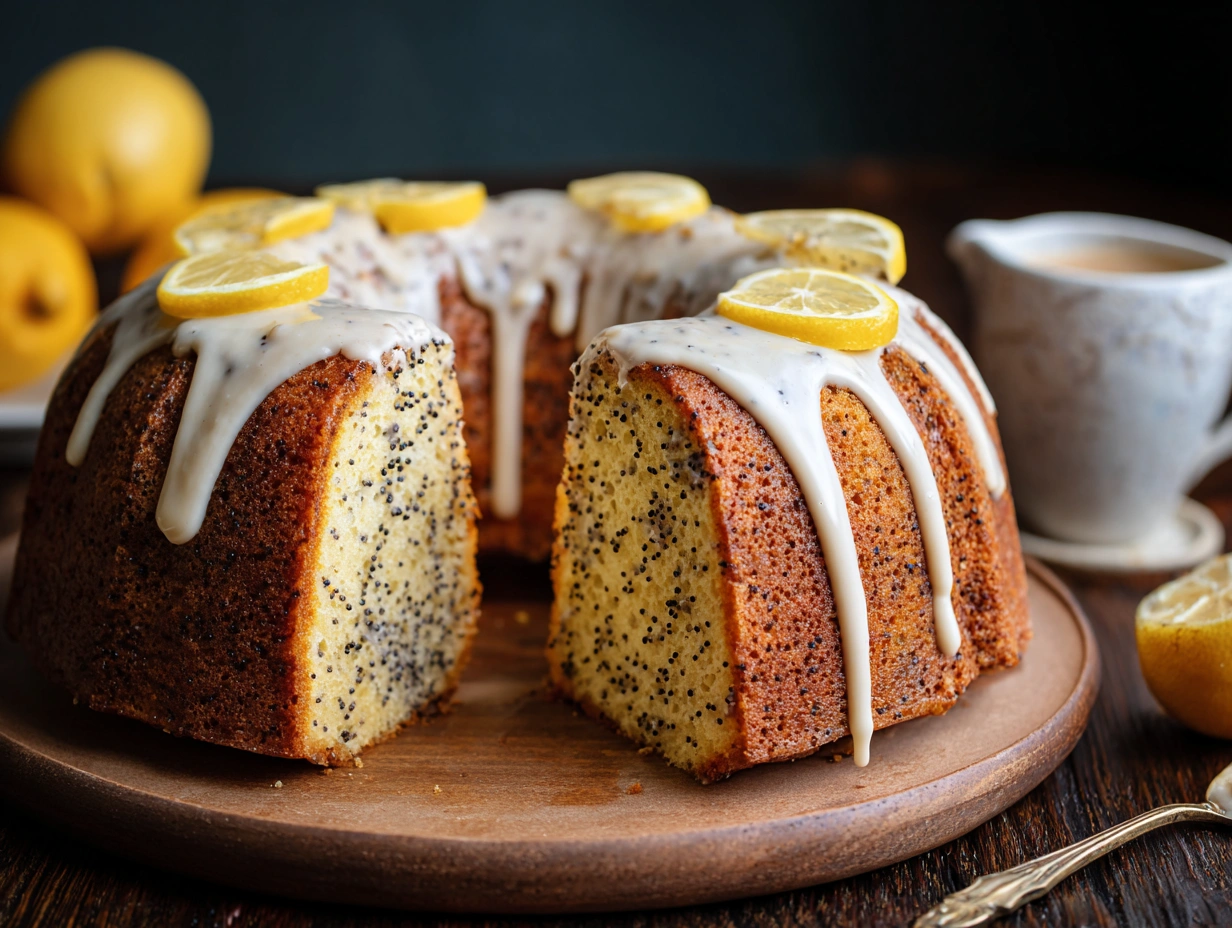 Lemon Poppy Seed Bundt Cake Recipe