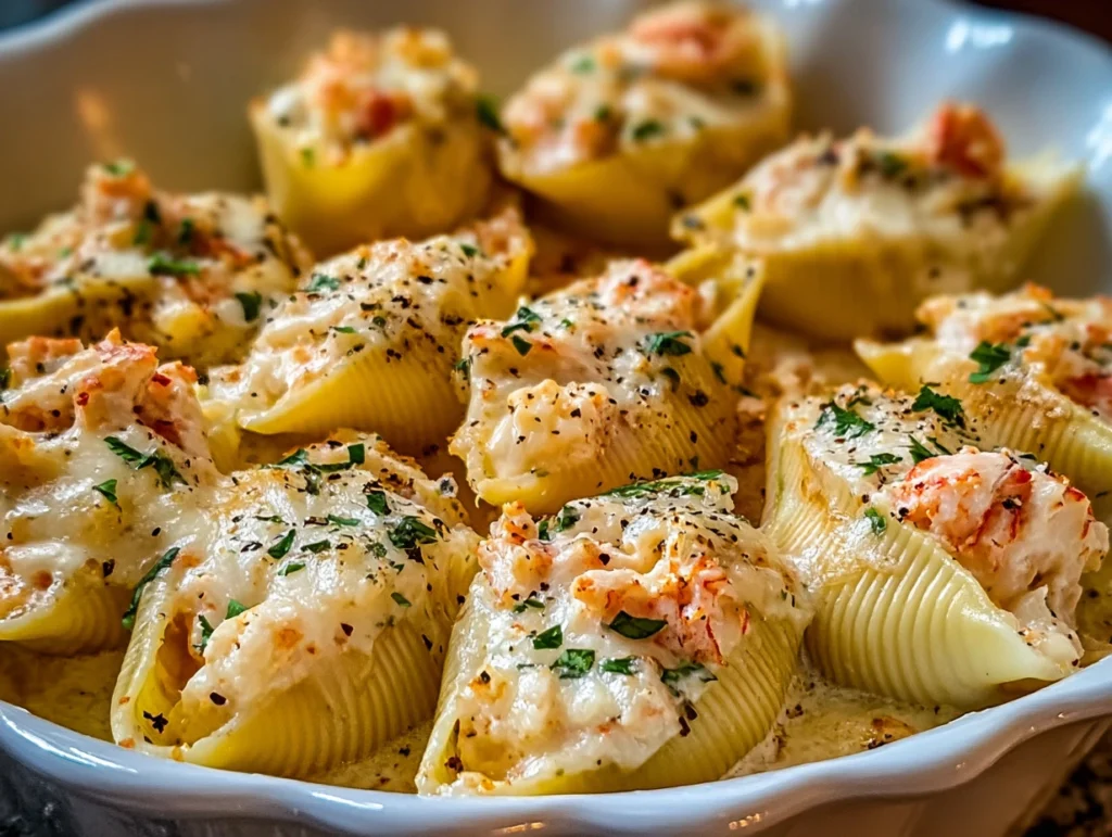 Seafood Stuffed Shells
