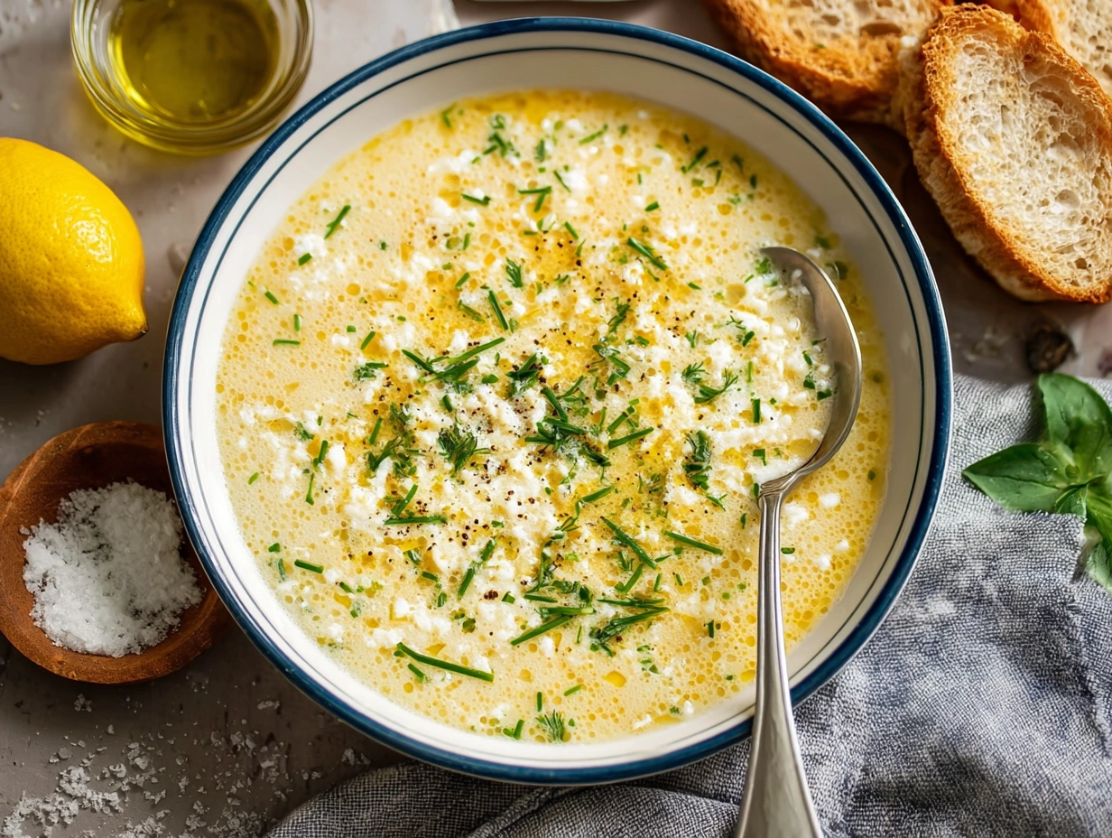 Stracciatella Soup