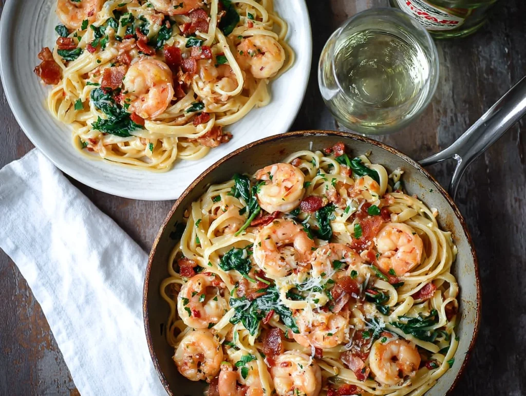 Best Tuscan Shrimp Linguine 2 bb