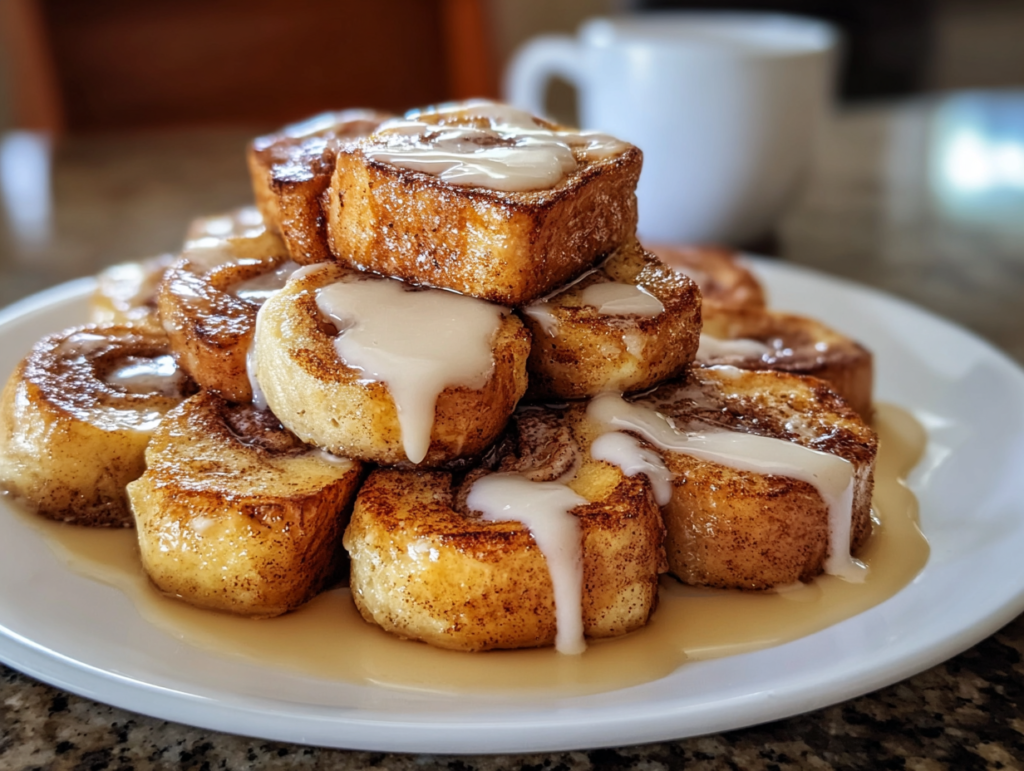 Cinnamon Roll French Toast 1 1