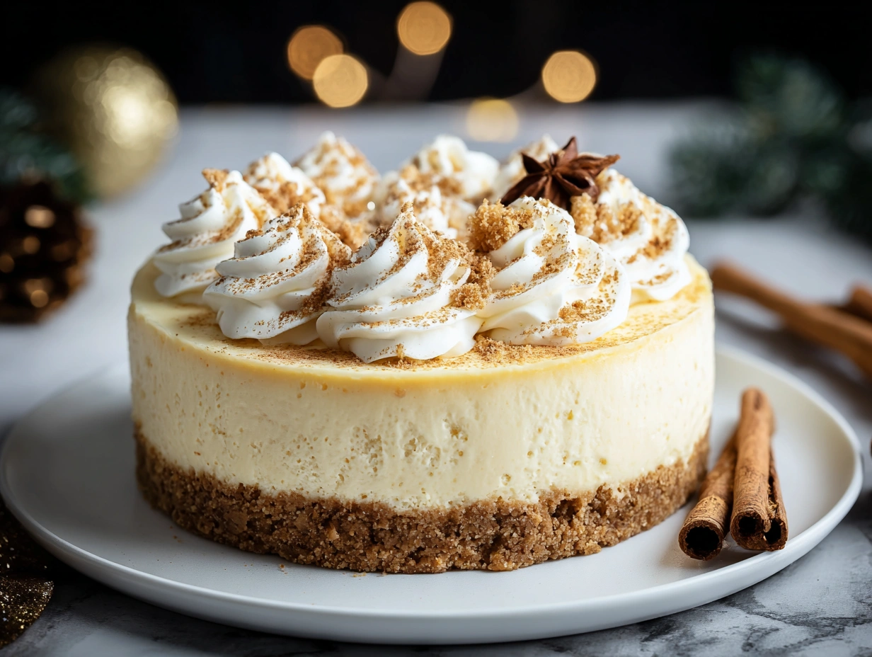 Eggnog Cheesecake