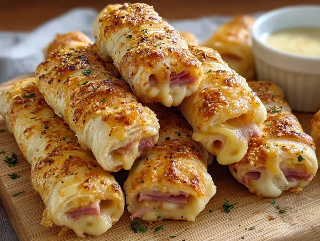 Ham and Cheese Sticks