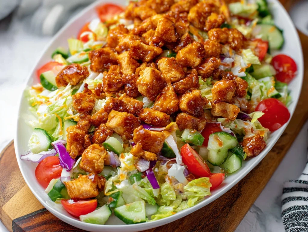 Honey Hot Chicken Salad