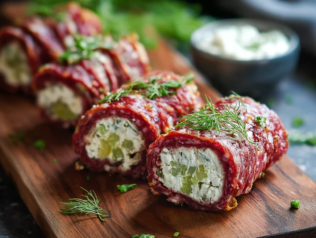 Keto Salami Roll