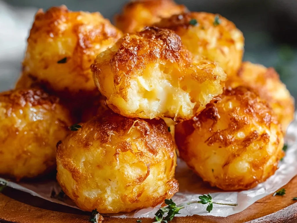 Mashed Potato Cheese Puffs