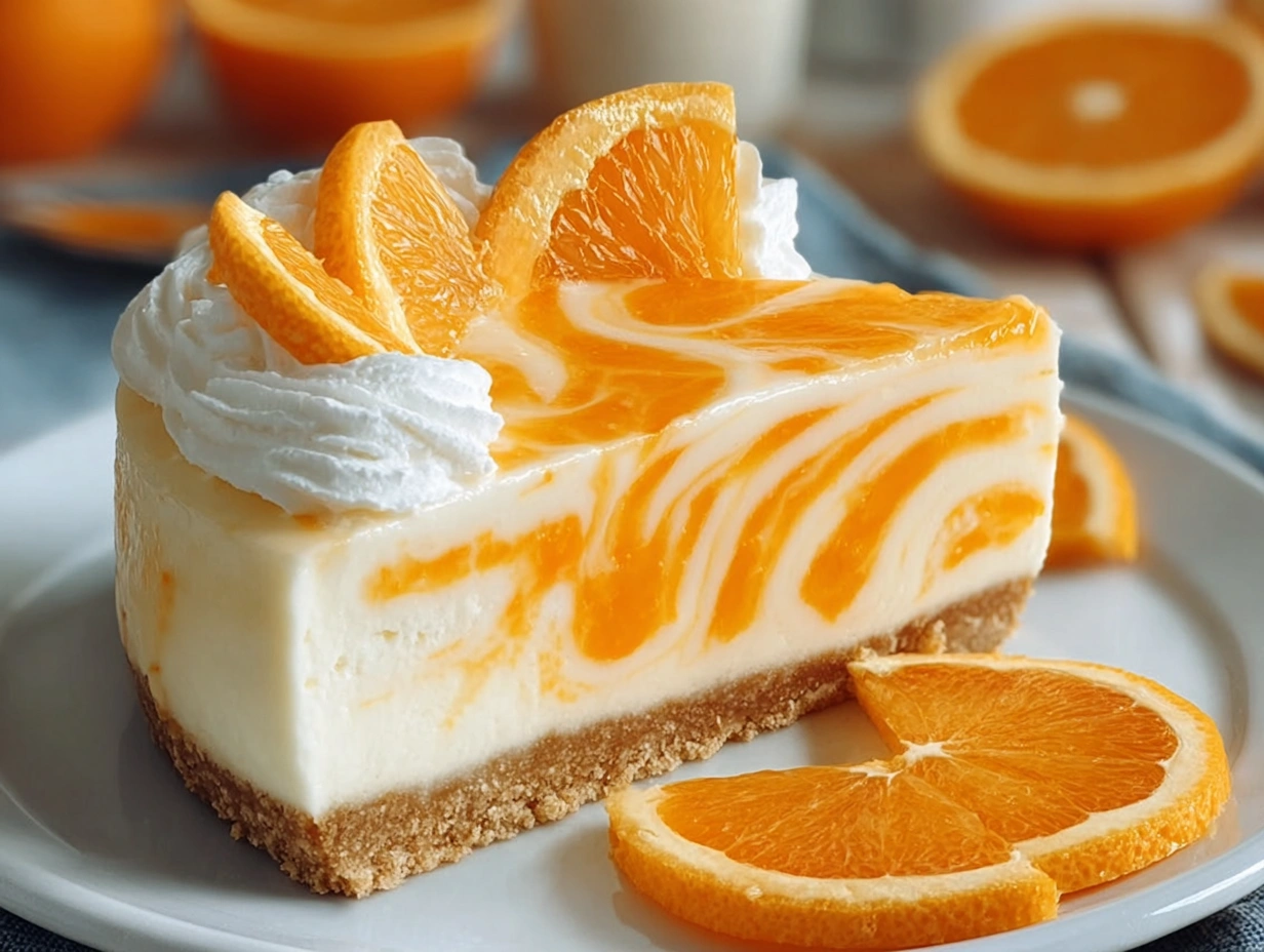 ORANGE CREAMSICLE CHEESECAKE RECIPE