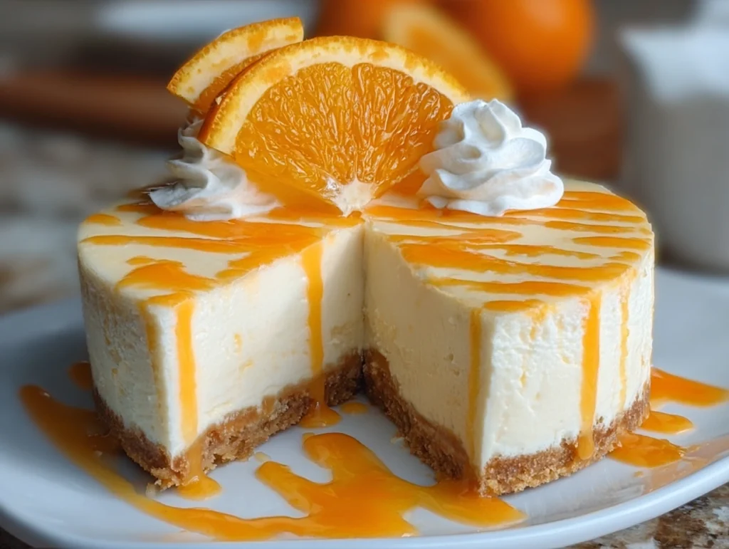 ORANGE CREAMSICLE CHEESECAKE RECIPE