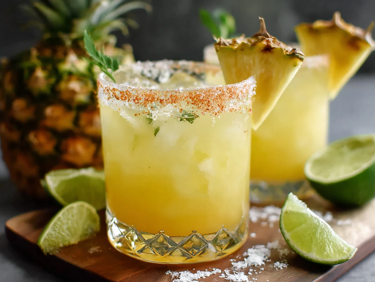 PINEAPPLE MARGARITA MOCKTAIL