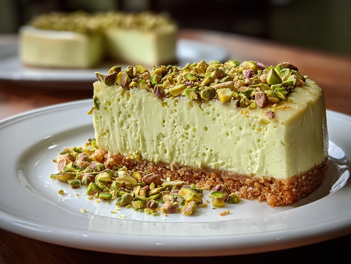 PISTACHIO CHEESECAKE