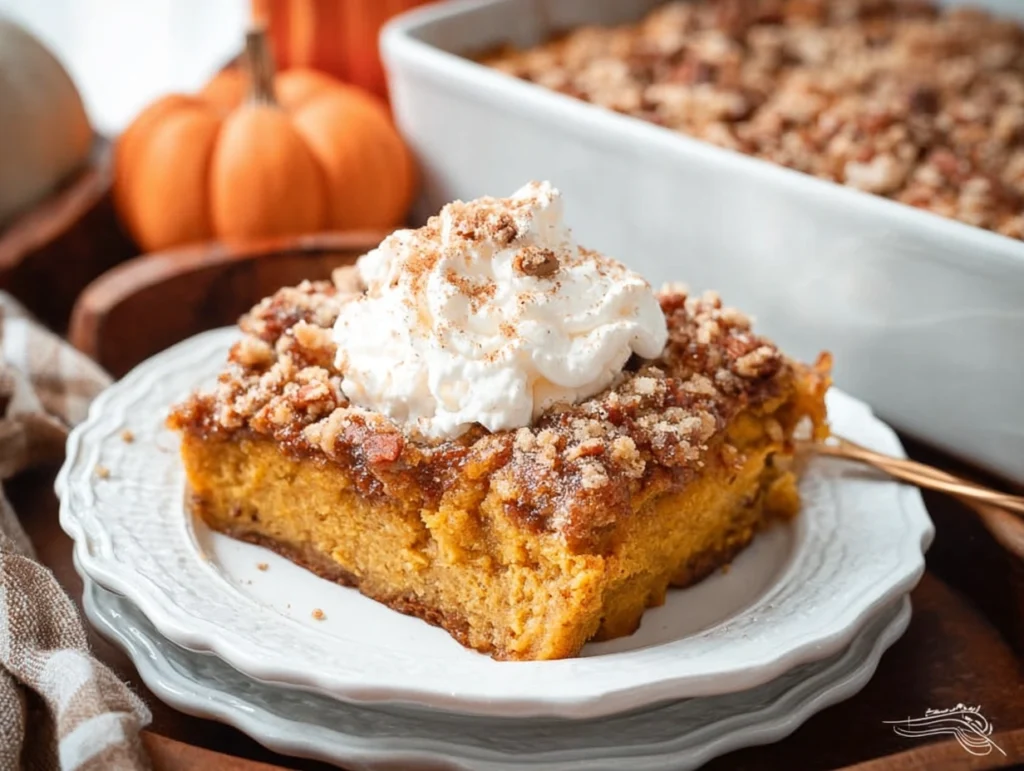 Pumpkin Dump Cake