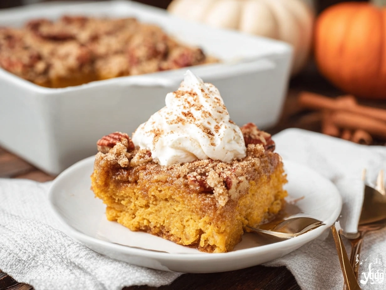 Pumpkin Dump Cake
