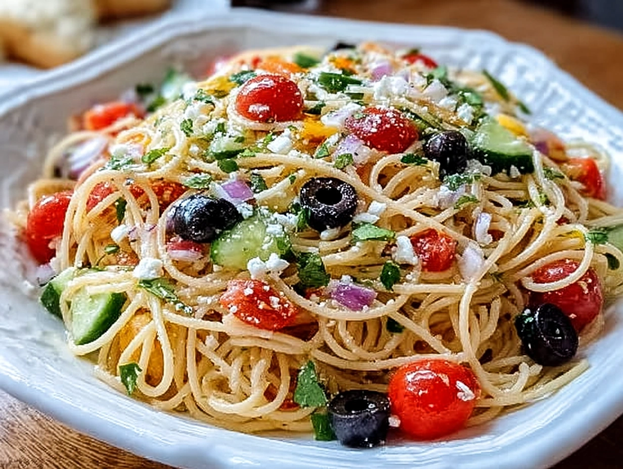 Spaghetti Salad With Italian