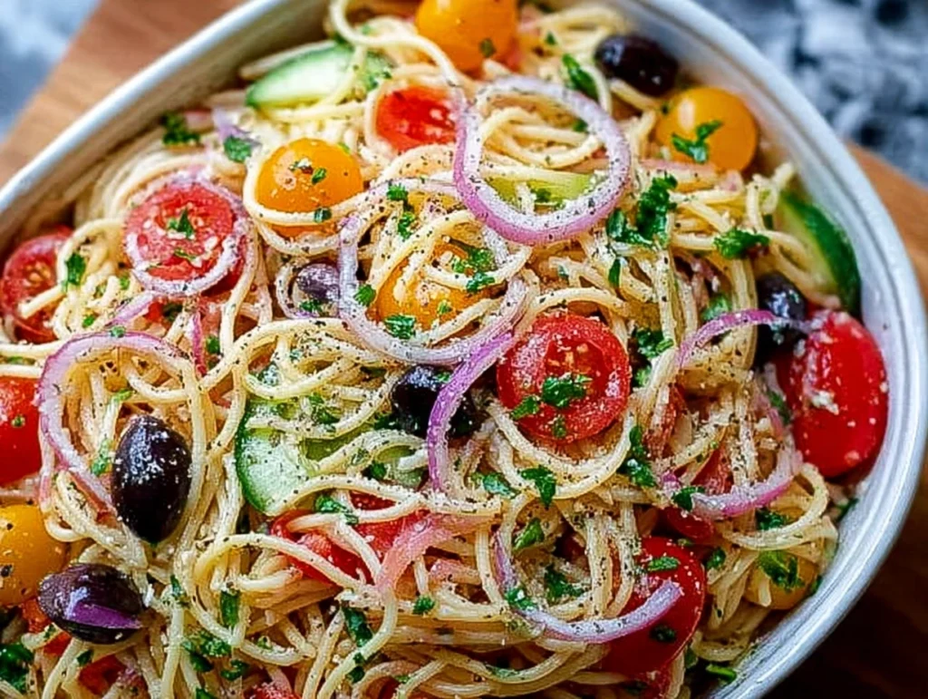 Spaghetti Salad With Italian