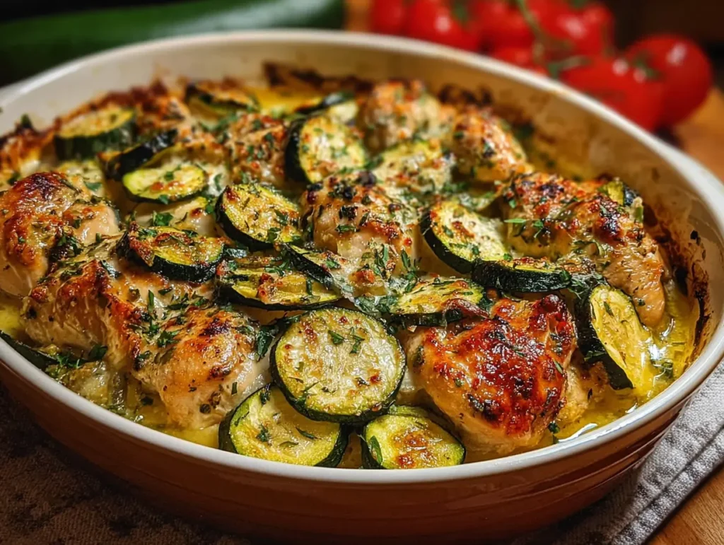 Chicken Zucchini Bake – Delicious Easy Dinner Recipe