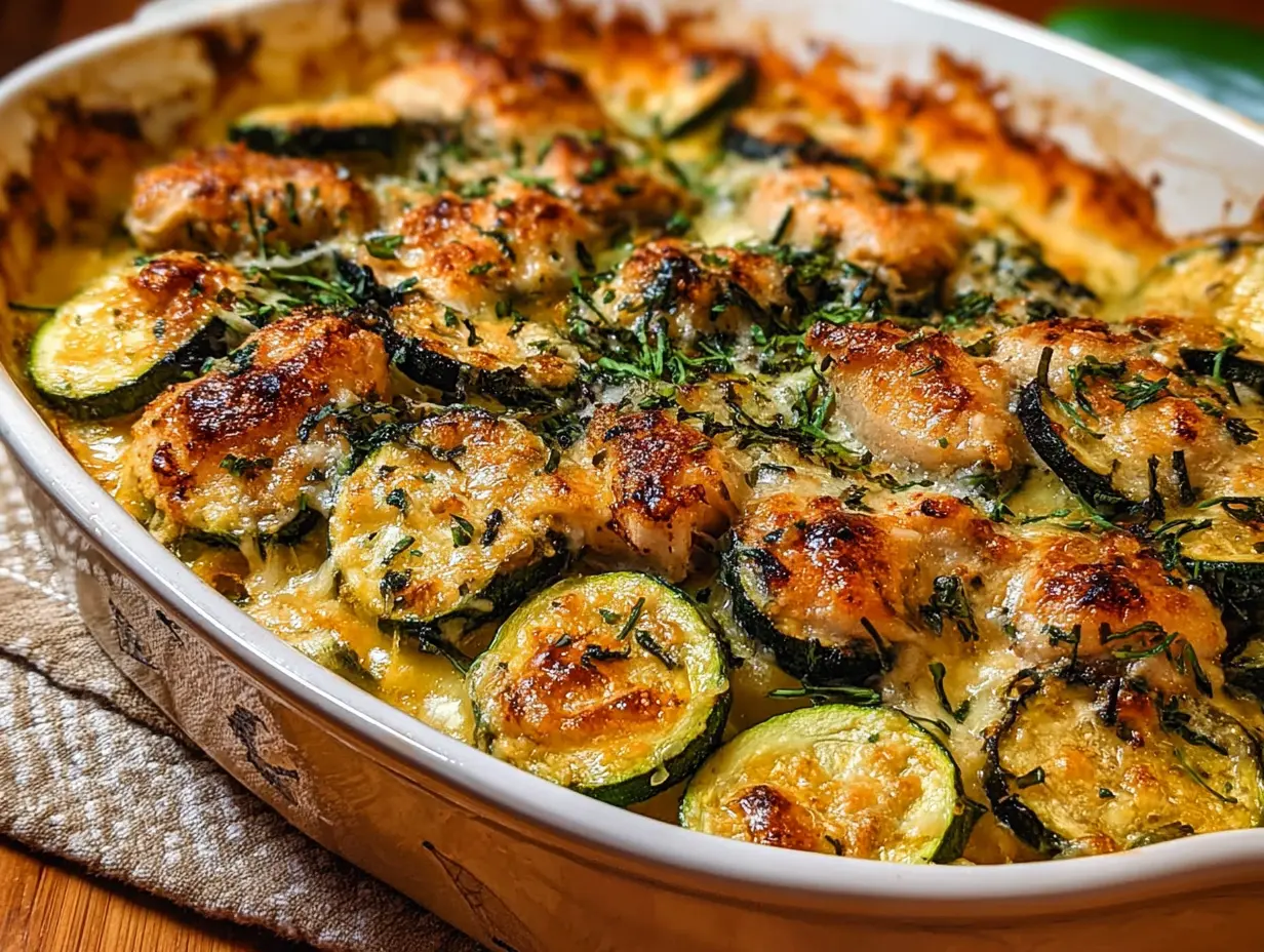 Chicken Zucchini Bake – Delicious Easy Dinner Recipe