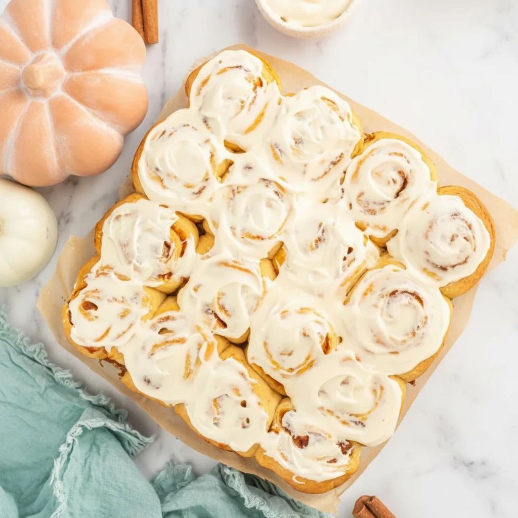 Pumpkin Cinnamon Rolls – Easy Delicious Fall Recipe