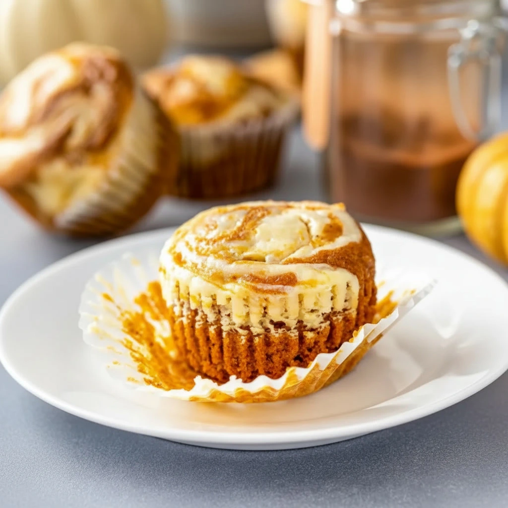 Pumpkin Cream Cheese Muffins 2 Pumpkin Cream Cheese Muffins – Easy Delicious Fall Recipe