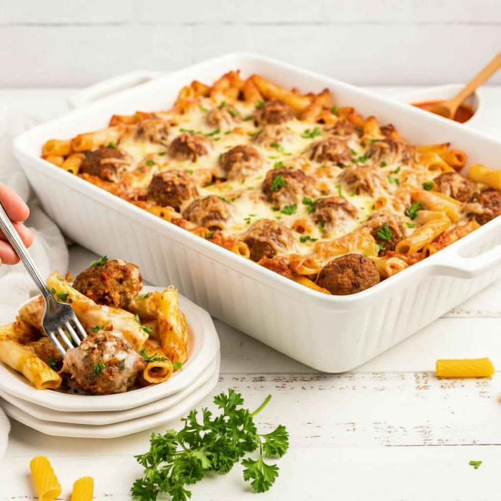 Meatball Casserole 2 Meatball Casserole – Easy and Delicious Family Dinner