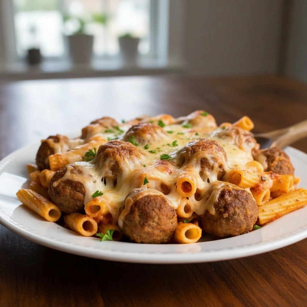 Meatball Casserole – Easy and Delicious Family Dinner