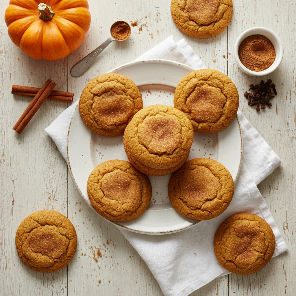 Pumpkin Snickerdoodles – Easy and Delicious Fall Cookies